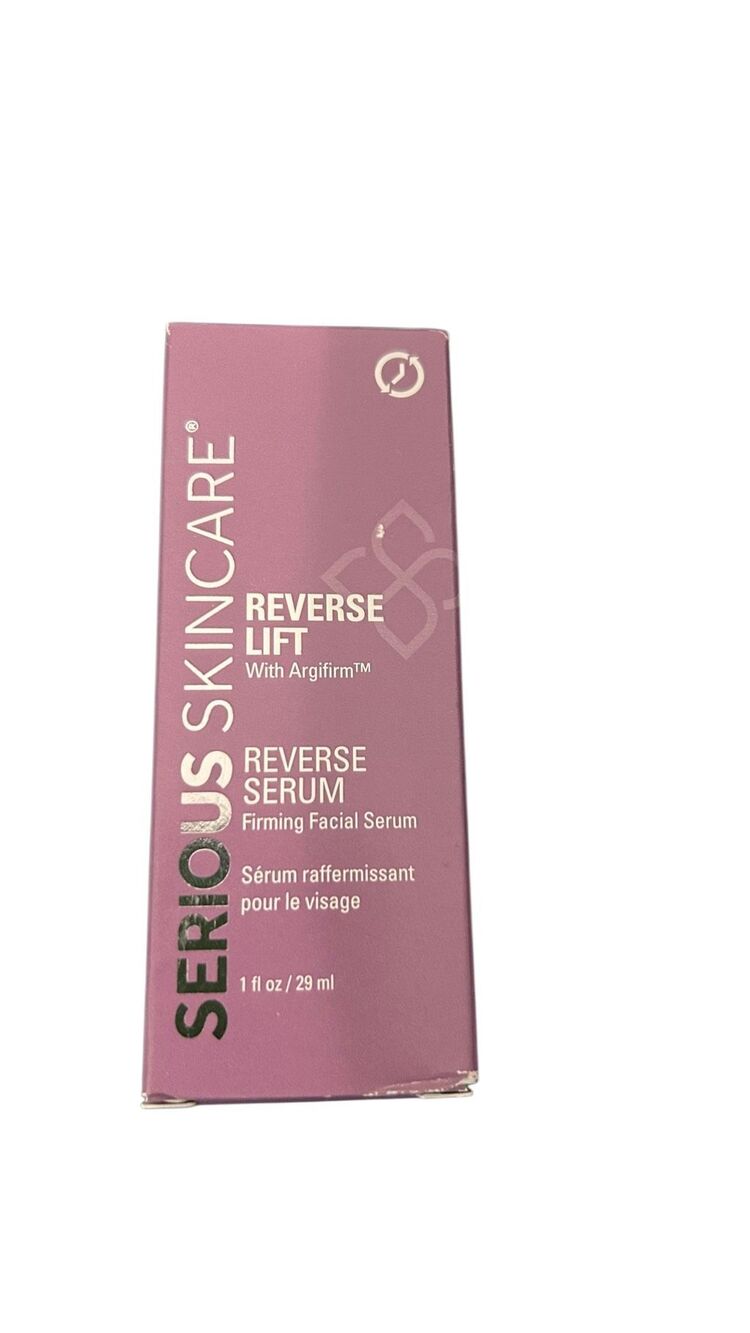 Serious SkinCare Reverse Lift with Argifirm Reverse Serum NEW SEALED 1 fl oz